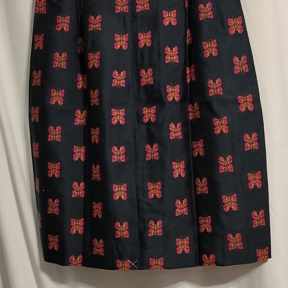 J crew Sheath dress in butterfly jacquard - Picture 6 of 10